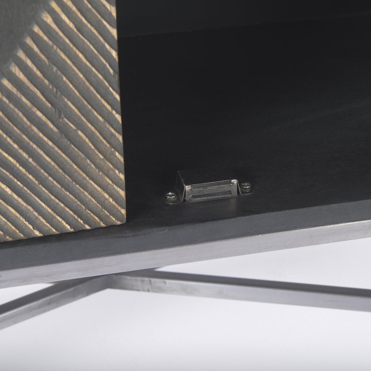 Hogarth  2 Door Dark Accent Cabinet, Cabinets & Chest by Mercana, 36" length x 16" width x 34" height View 9