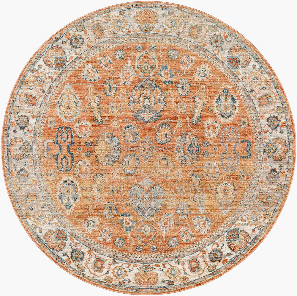 Carlisle Machine Woven Rug, by Surya, 5'2.99" length x 5'2.99" width