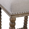 Pryce Wooden Counter Stool, Counter & Bar Stool by Uttermost, 15" width x 25.5" height x 15" depth thumbnail 6