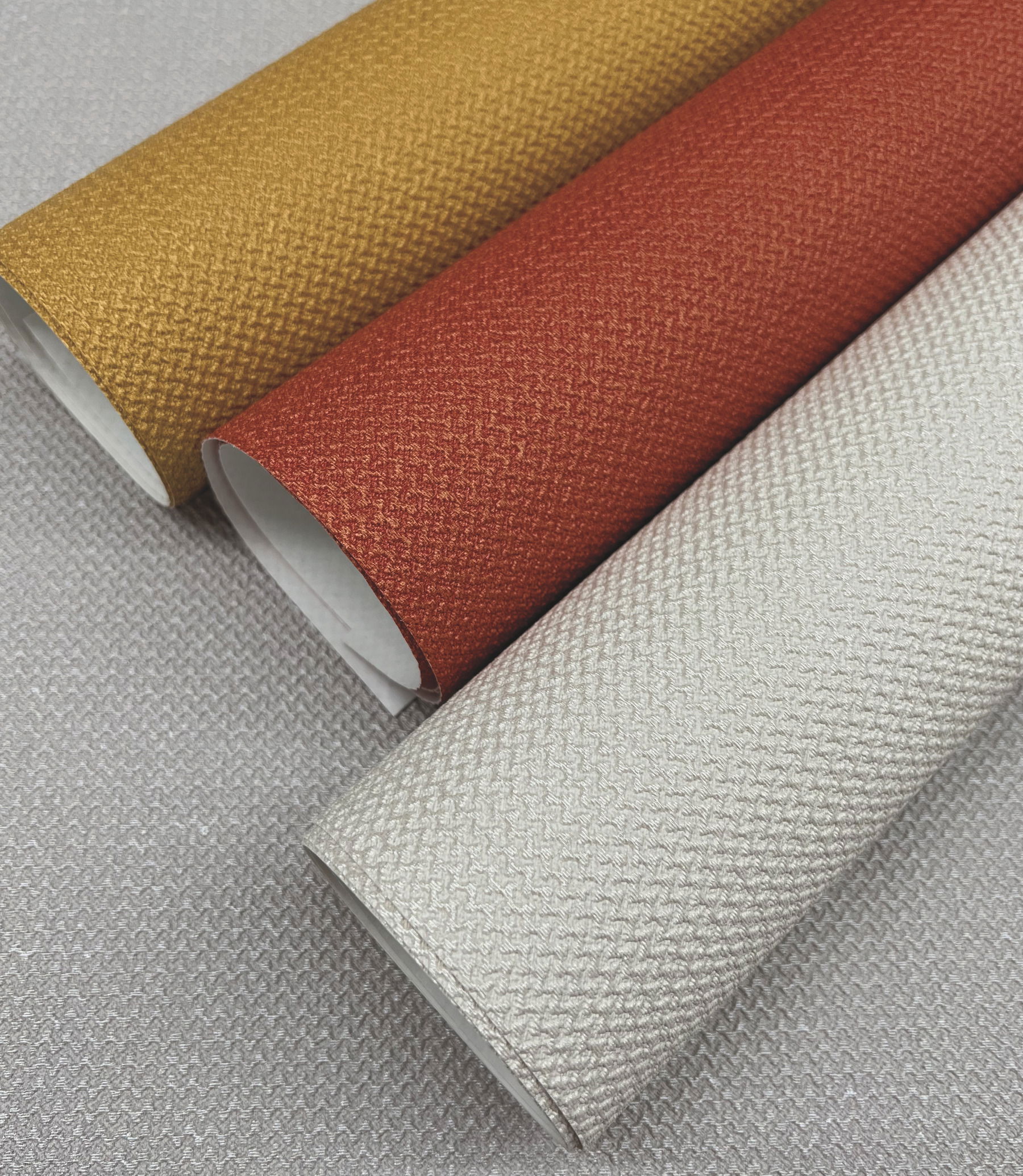 Chevronette Taupe Wallpaper large image 