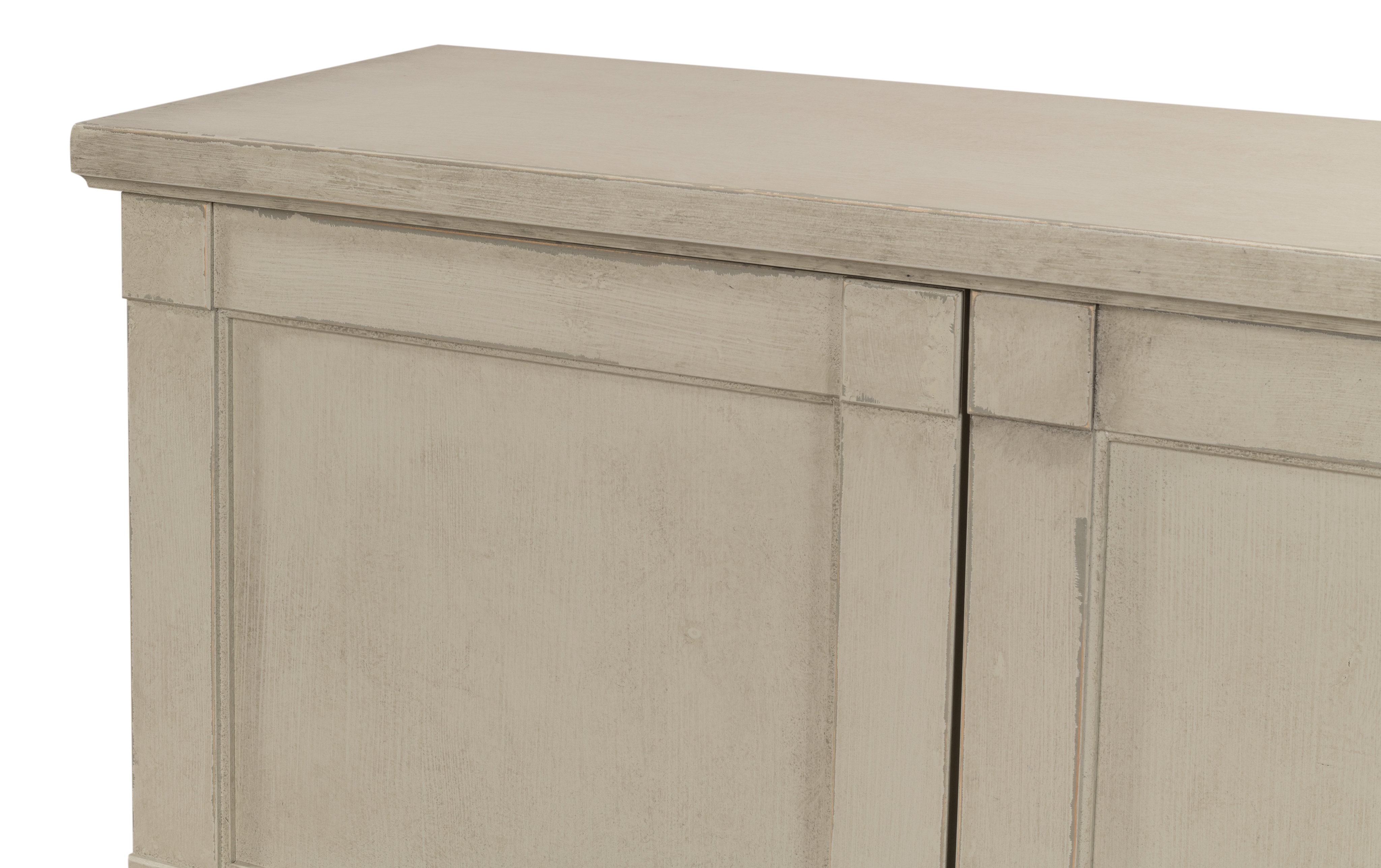 *Lionisio Buffet,75',Wash Gray,Wood Drs, Cabinets & Sideboard by Sarreid, 75" length x 15" width x 37" height View 5