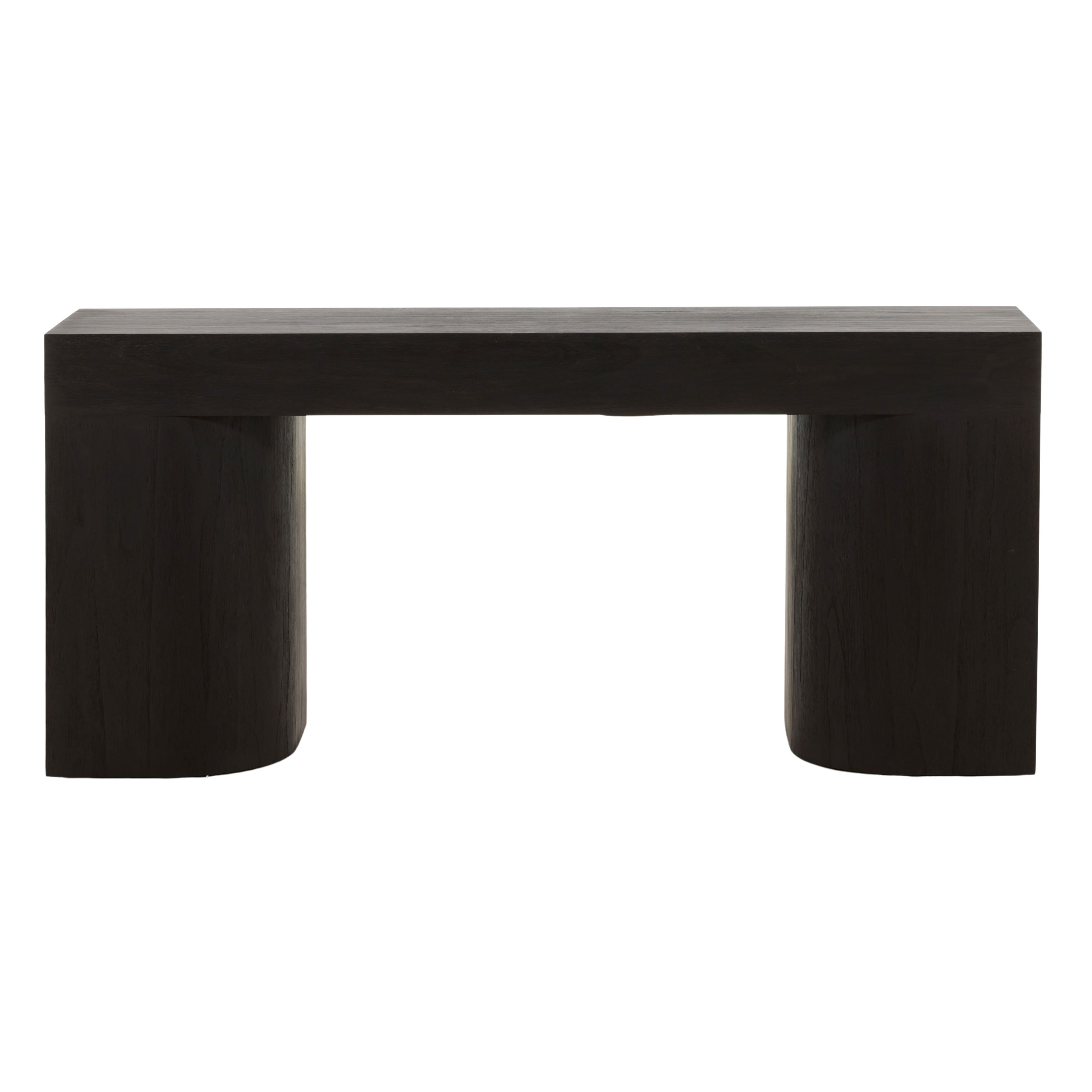 Juna Console Table Dark Brown large image 