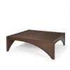 Laraya Medium Brown Wood Coffee Table thumbnail 0