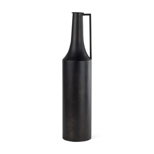 Aubrey Large 24.0H Black Iron Flower Vase