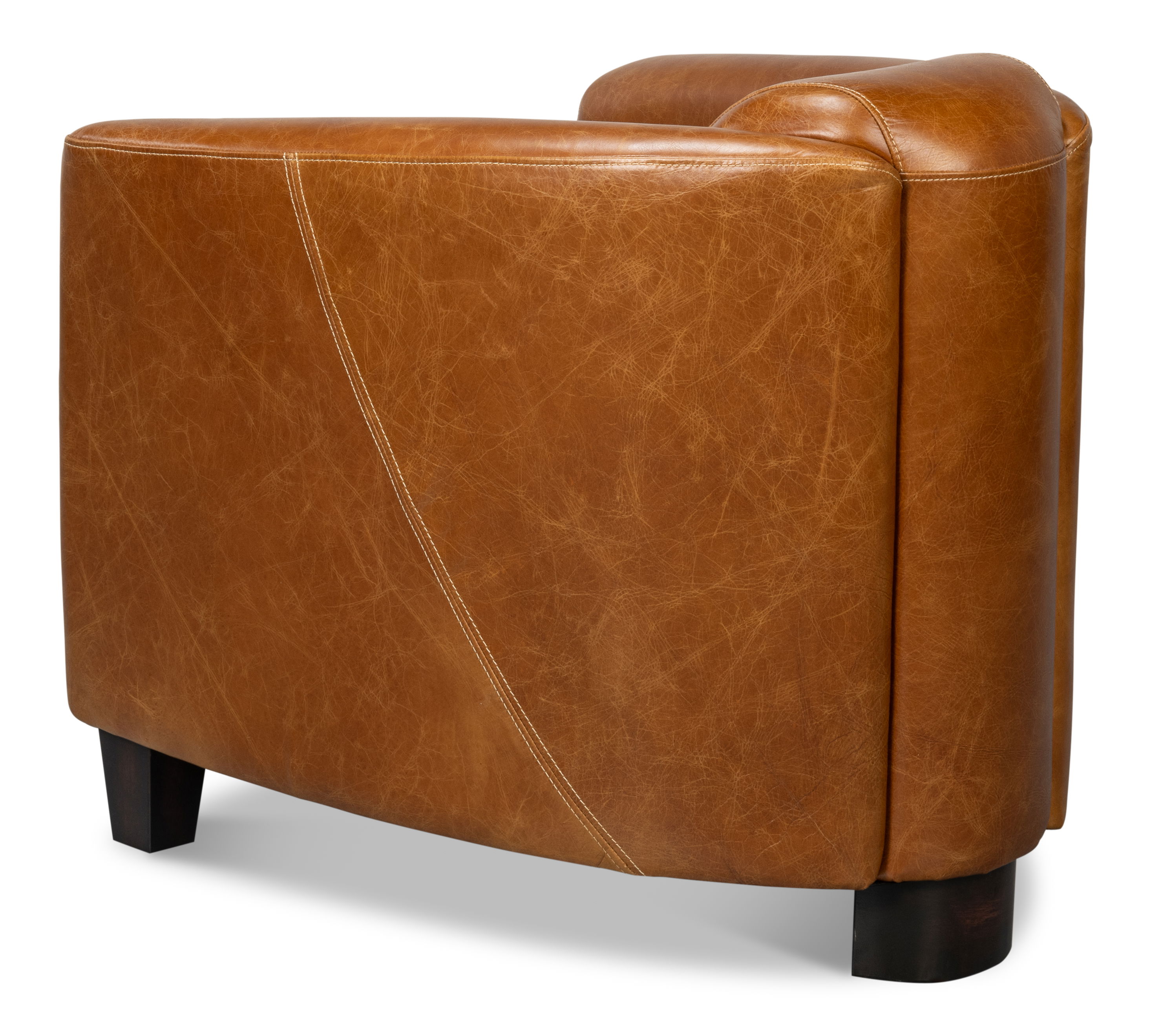 Mandy Arm Chair, Cuba Brown large image 