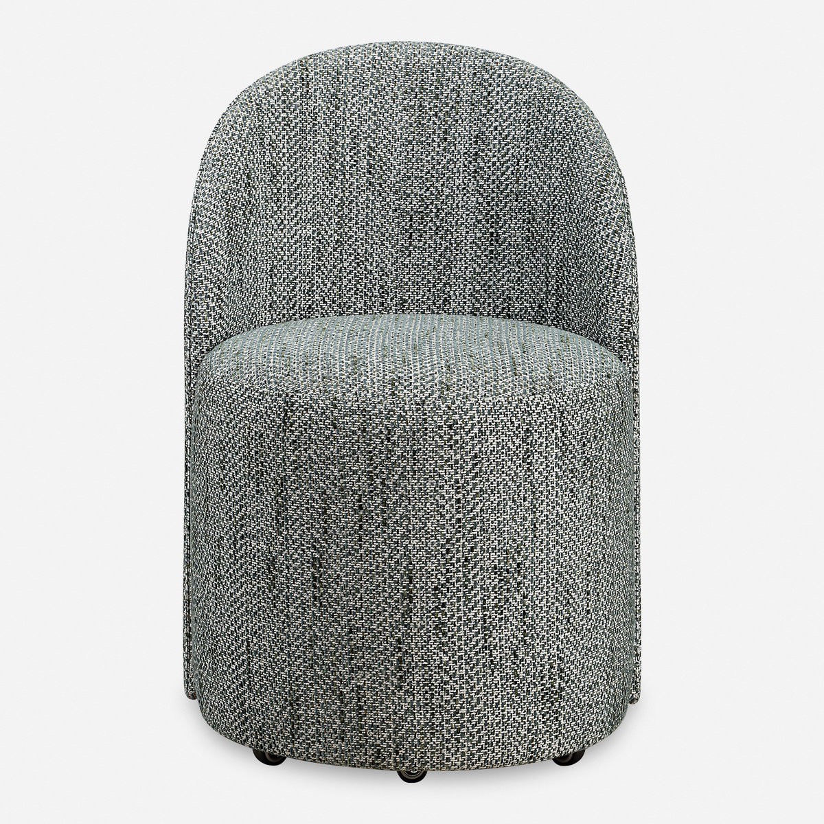 Roll With It Teal Dining Chair, by Uttermost, 21.5" width x 32" height x 23.25" depth View 1