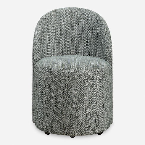 Roll With It Teal Dining Chair