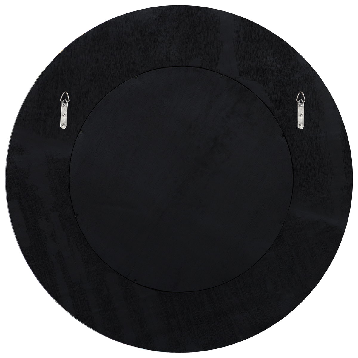 Repose Whitewash Round Mirror, by Uttermost, 3' width x 3' height x 1.3" depth View 6