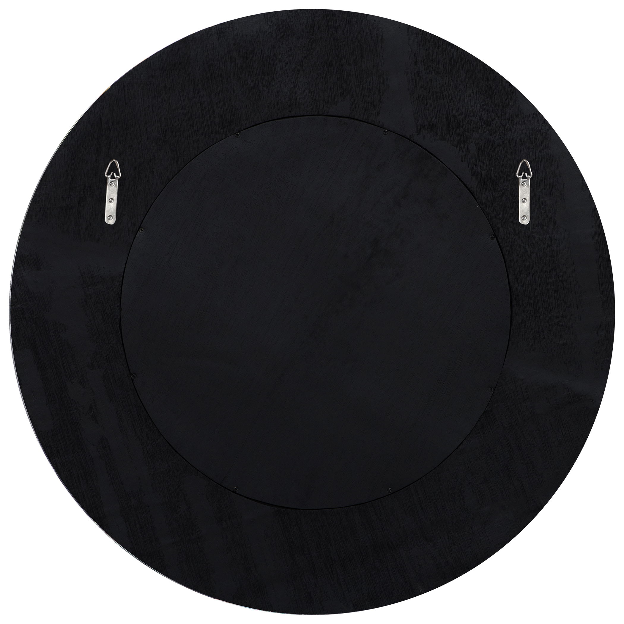 Repose Whitewash Round Mirror, by Uttermost, 36" width x 36" height x 1.3" depth View 6