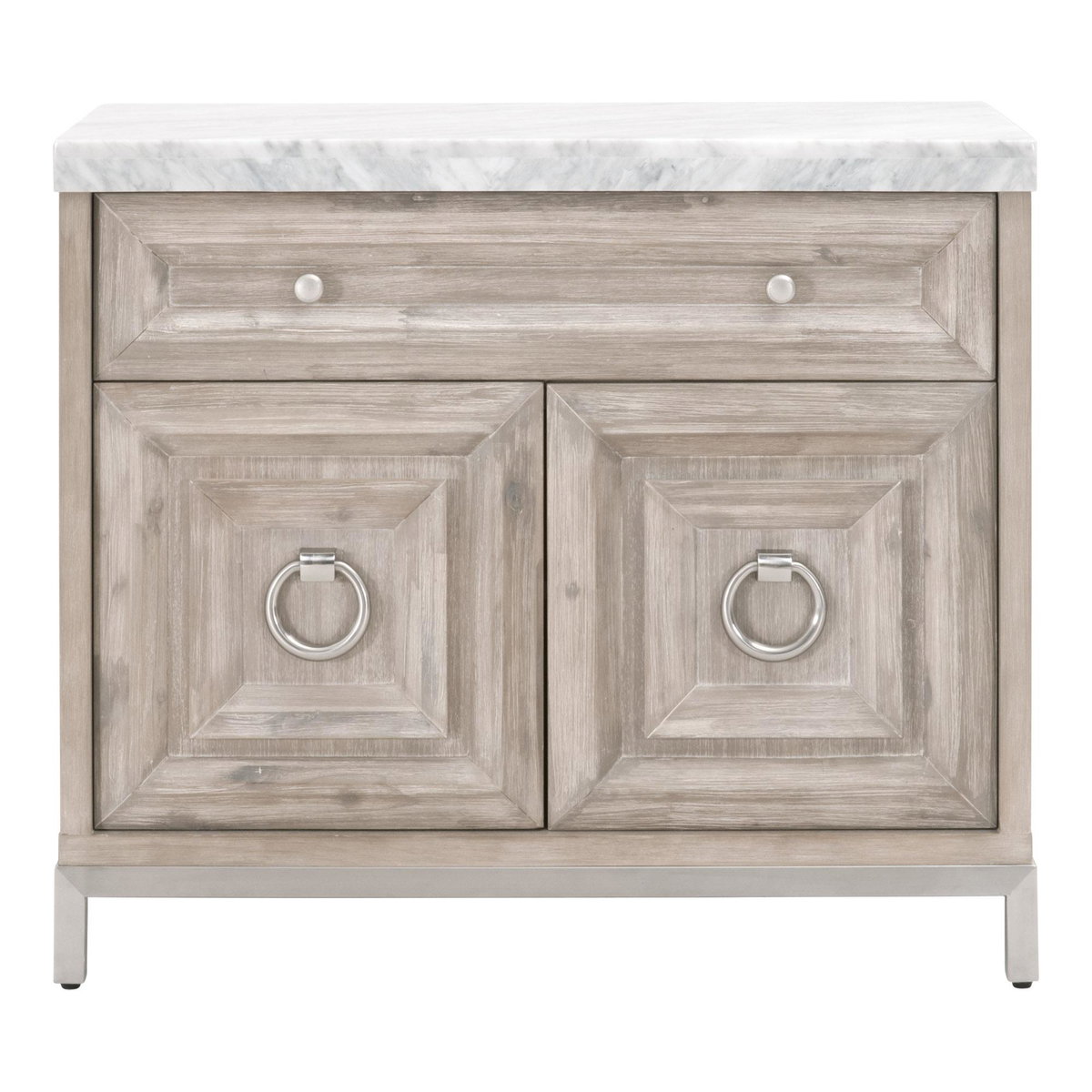Azure Carrera Media Chest, Nightstand by Essentials for Living, 36.75" width x 32.5" height x 19" depth View 1