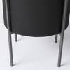 Claypoole (Set of 3) Black Plant Stands, Planter by Mercana, 15" length x 15" width x 24.5" height thumbnail 9