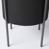 Claypoole (Set of 3) Black Plant Stands, Planter by Mercana, 15" length x 15" width x 24.5" height thumbnail 9