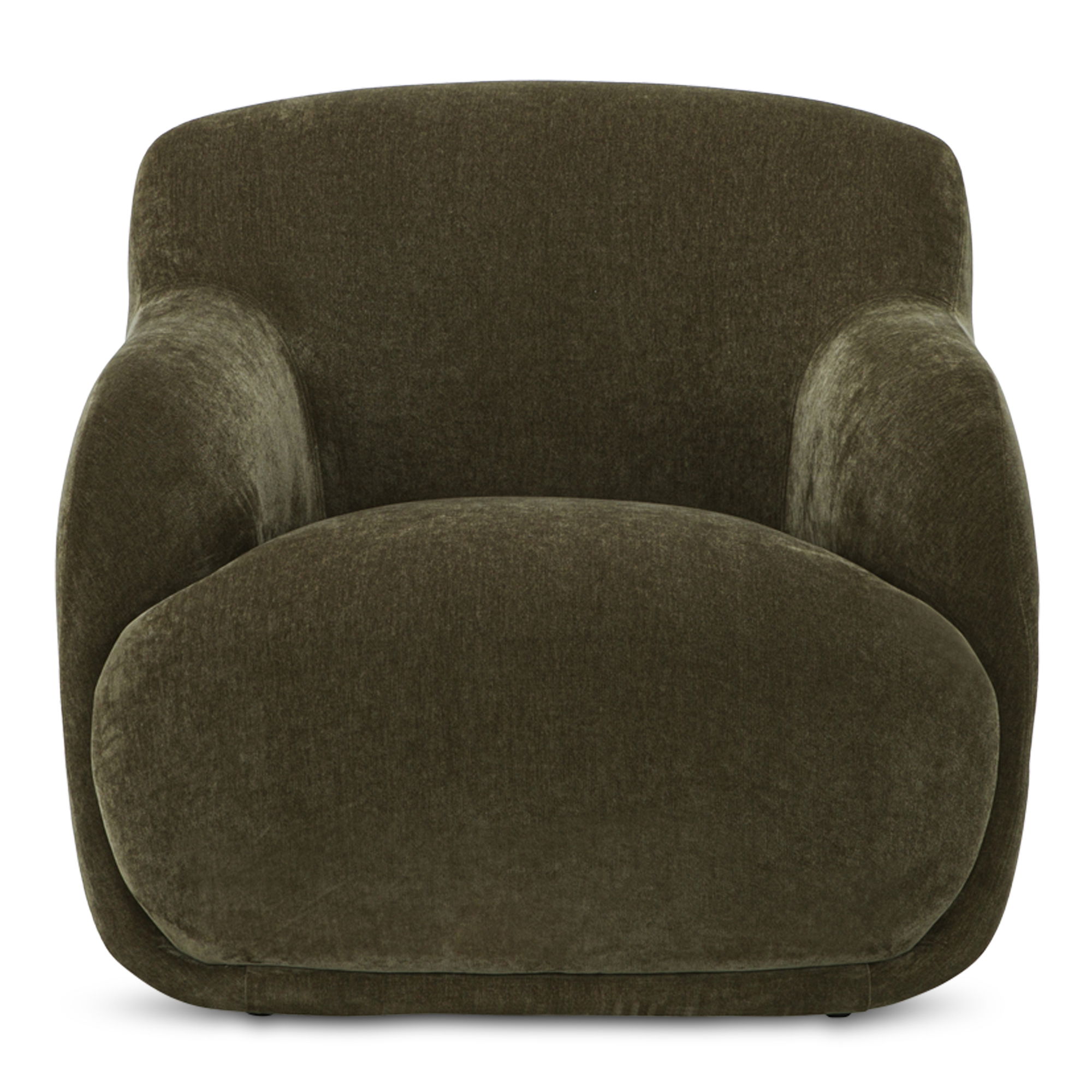 Stevie Lounge Chair Cedar Green, Accent Chair by Moe's Home, 35" width x 32.3" height x 34.25" depth View 1