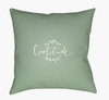 Gratitude Accent Pillow, Decorative Pillow by Surya, 18" length x 18" width thumbnail