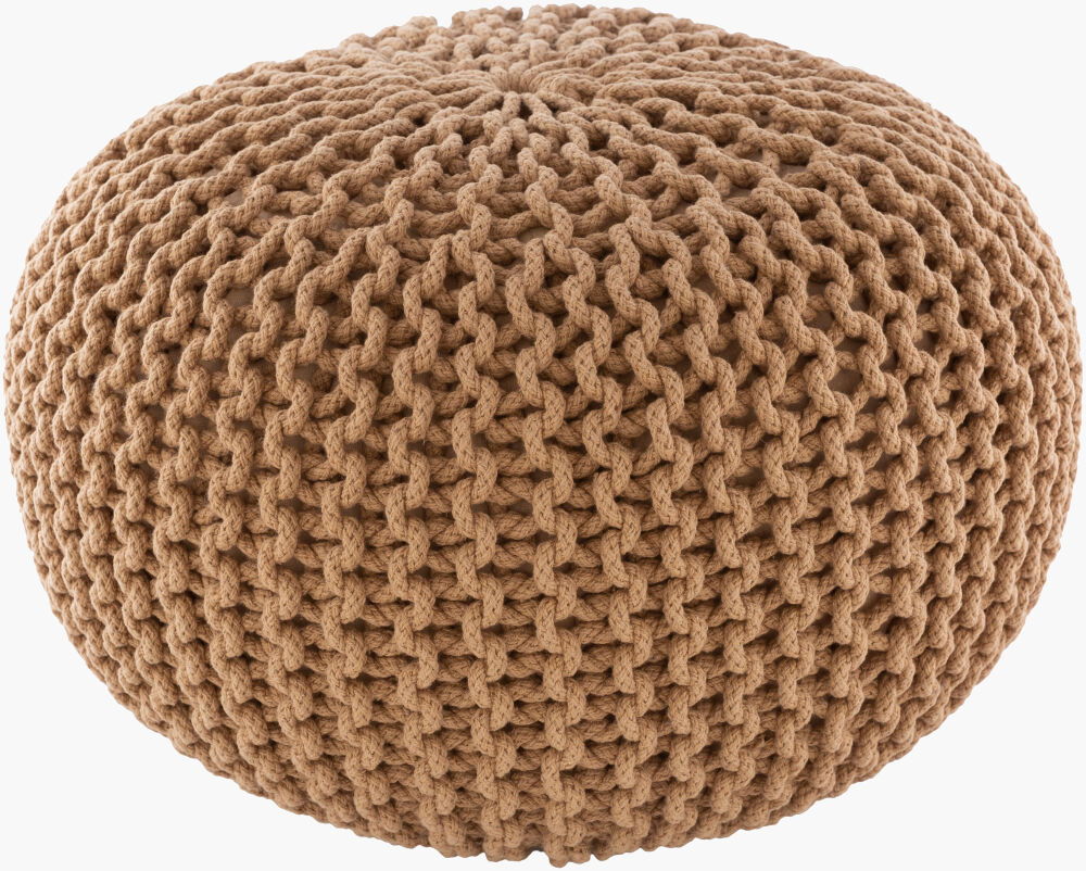 Malmo Pouf, Ottoman by Surya, 20" width x 14" height