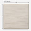 Walking The Line Minimalist Canvas Art, by Uttermost, 49" width x 49" height x 2.5" depth thumbnail 3