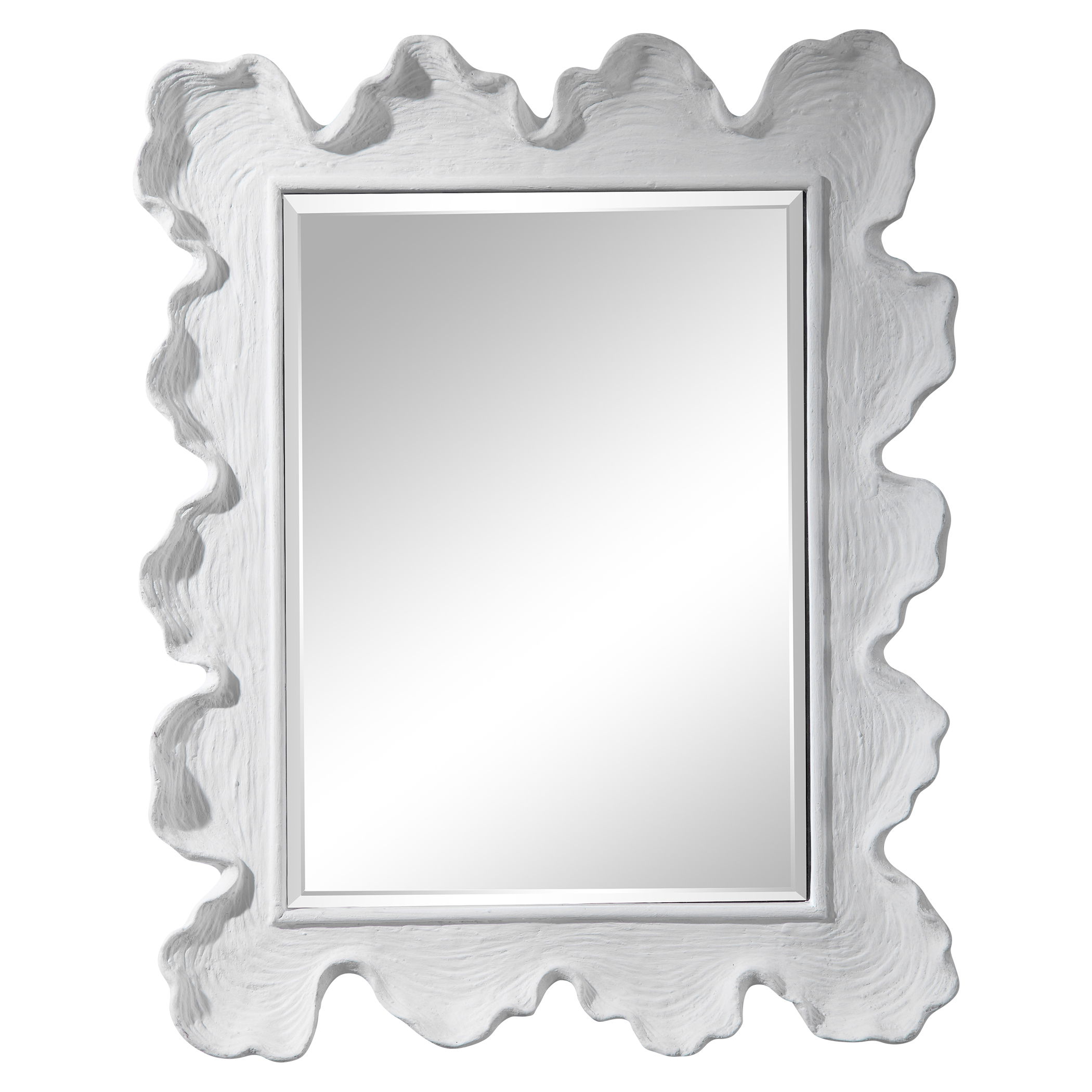 Sea Coral Coastal Mirror, by Uttermost, 27.12" width x 34.25" height x 2.5" depth View 1