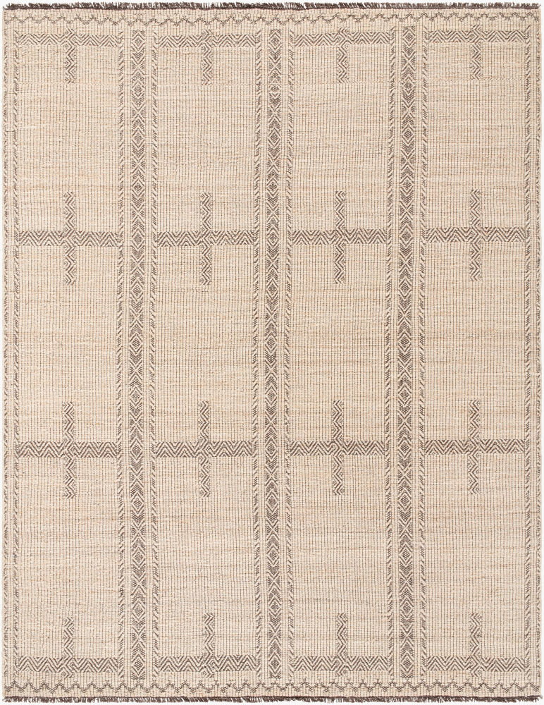 Irfan Handmade Rug, by Surya, 1'6" length x 1'6" width