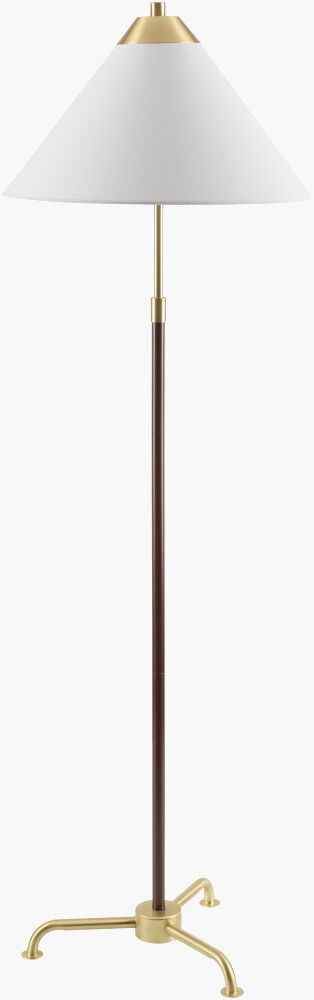 Izumi Accent Floor Lamp, by Surya, 20" width x 62" height