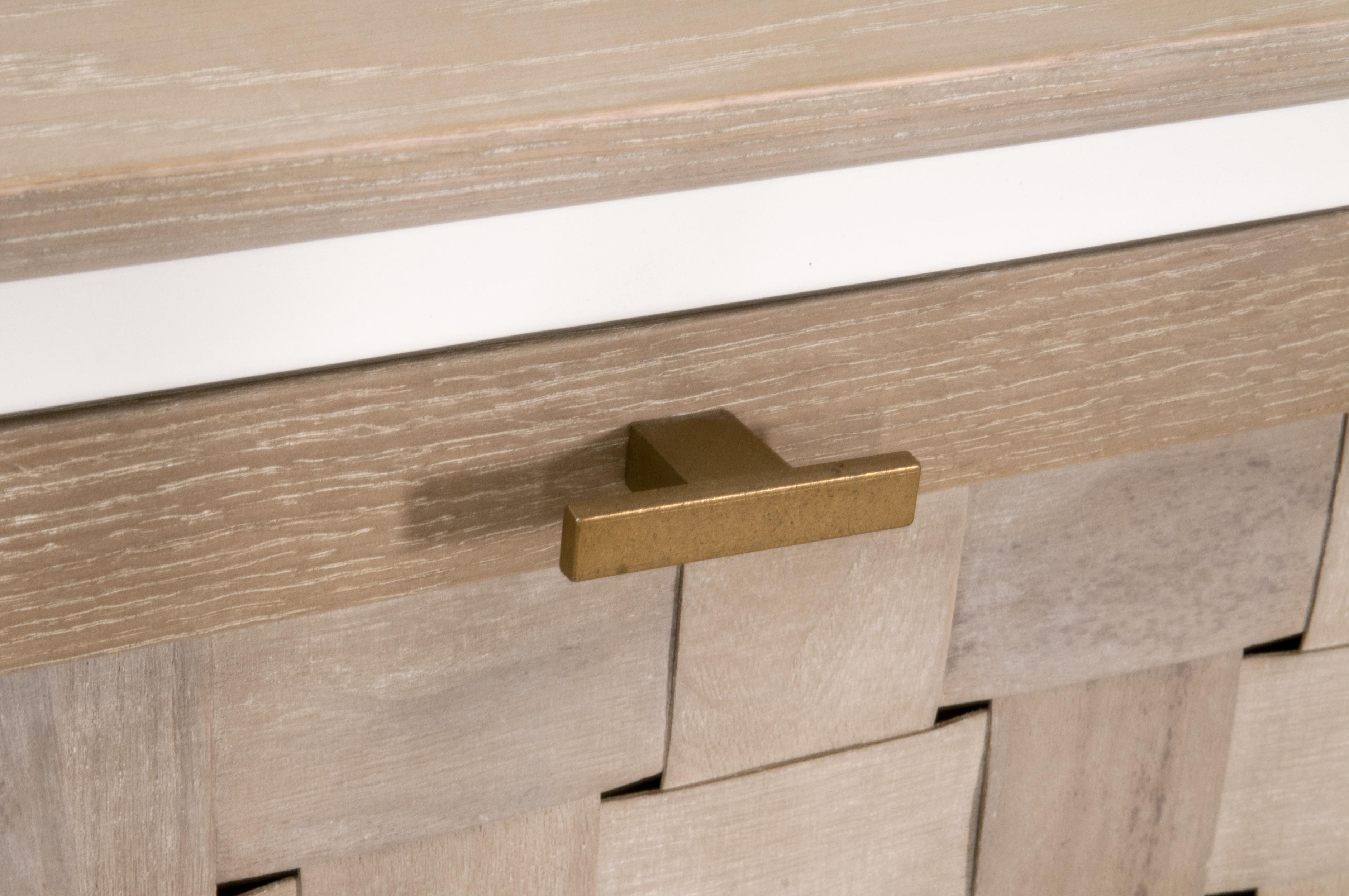 Weave Entry Cabinet, Shelving & Bookcase by Essentials for Living, 41.25" width x 35.5" height x 18.5" depth View 7