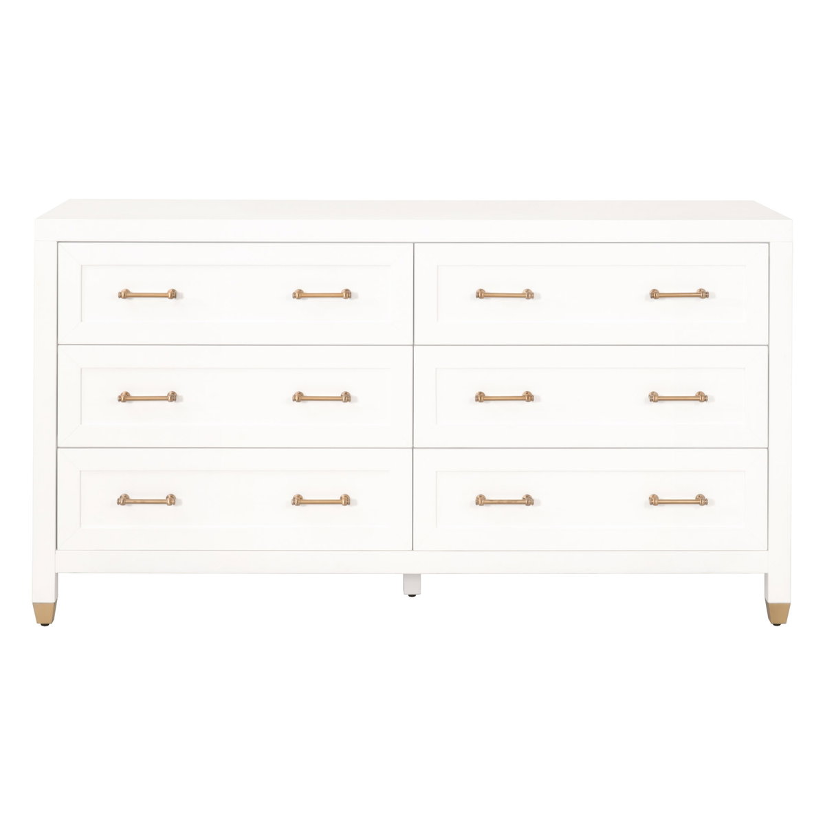 Stella 6-Drawer Double Dresser, by Essentials for Living, 66" width x 36" height x 20" depth View 1