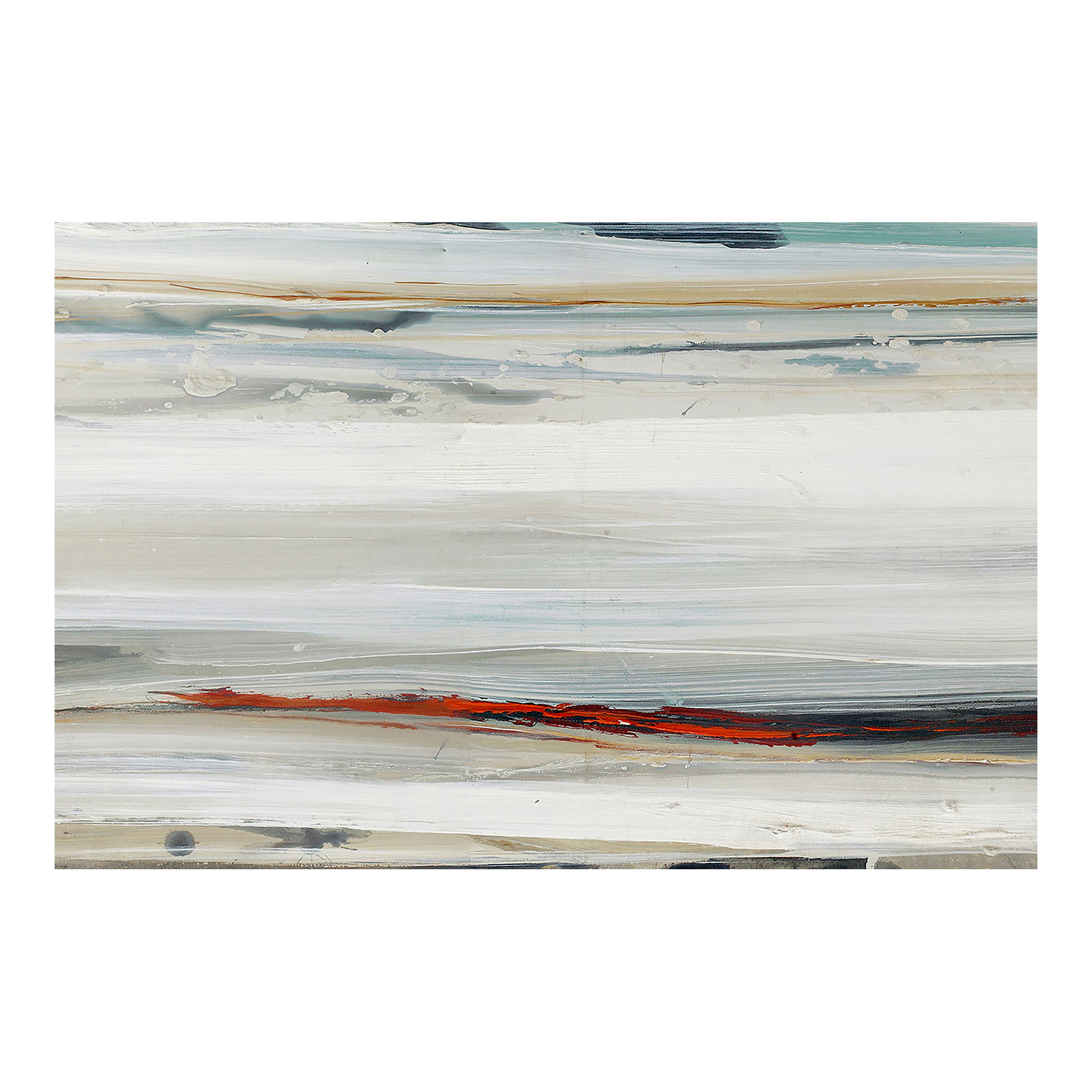 Color Swathe Large Wall Decor Multi Color large image 