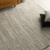 Handmade Jute White/Black Area Rug thumbnail 6