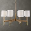 Lautoka Rattan 8 Light Chandelier thumbnail 0