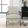 Sebastian Cast Iron Accent Chair, by Uttermost, 26" width x 33" height x 33" depth thumbnail 4