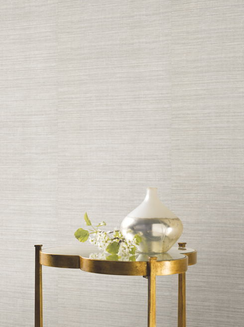 Silk Elegance Off White Wallpaper