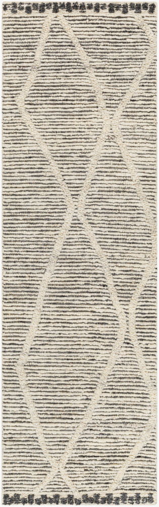 Manisa Handmade Rug, by Surya, 8' length x 2'6" width