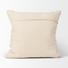 Kitt 20x20 Square Pillow Cover, Decorative Pillow by Mercana, 20" length x 1" width x 20" height thumbnail 4