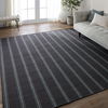 Memento Handmade Indoor/Outdoor Striped Navy/ Light Blue thumbnail 4