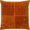 Corduroy Quarters Accent Pillow, Decorative Pillow by Surya, 18" length x 18" width thumbnail
