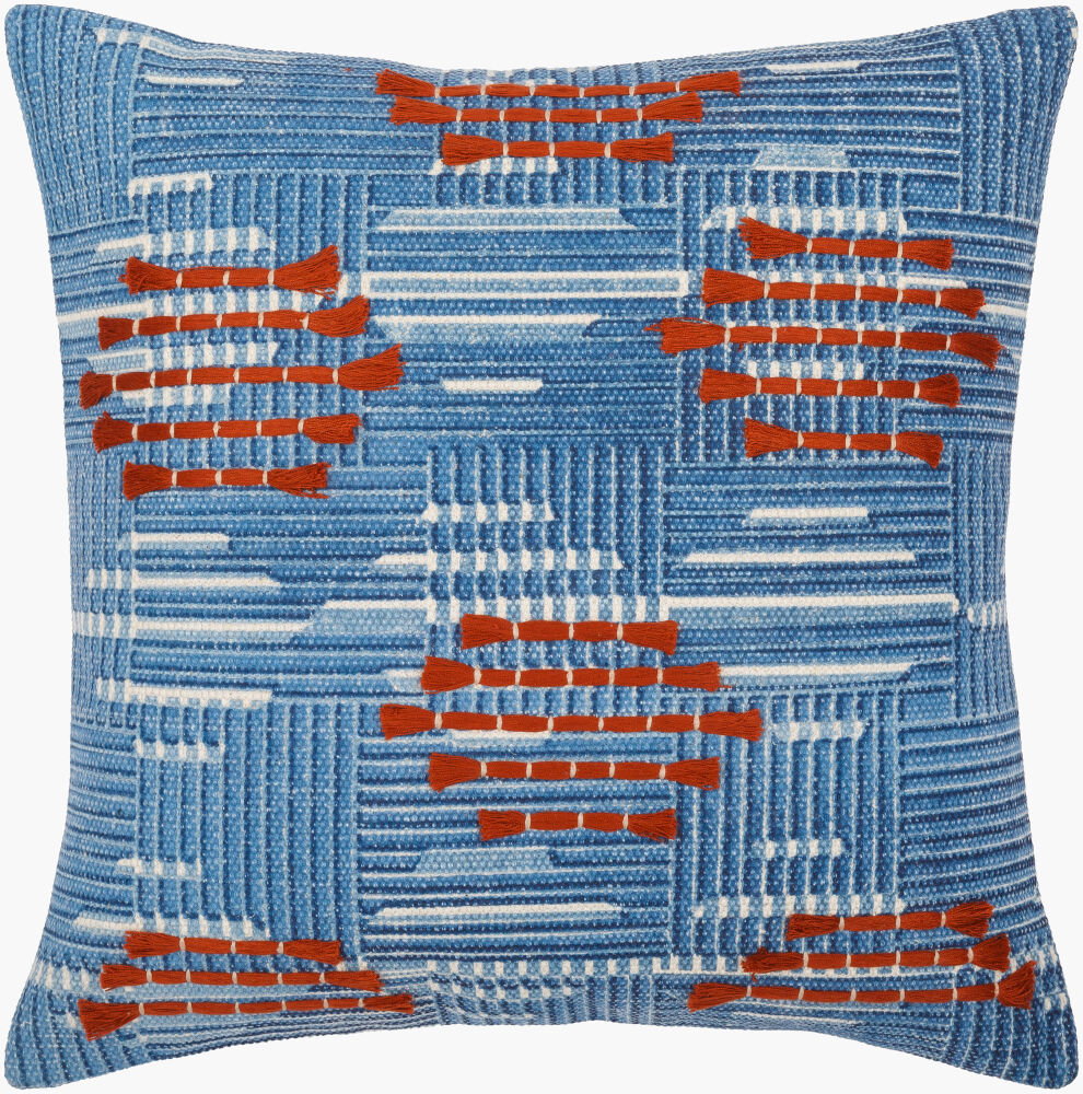 Ashbury Accent Pillow, Decorative Pillow by Surya, 18" length x 18" width