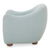 Bria Accent Chair Light Blue, by Moe's Home, 34.6" width x 29.6" height x 33.5" depth thumbnail 3