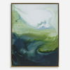 Serene Green Framed Abstract Art thumbnail 0