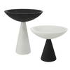 Antithesis Marble Bowls Set/2, Decorative Tray by Uttermost, 10.25" width x 11.75" height x 10.25" depth thumbnail 1