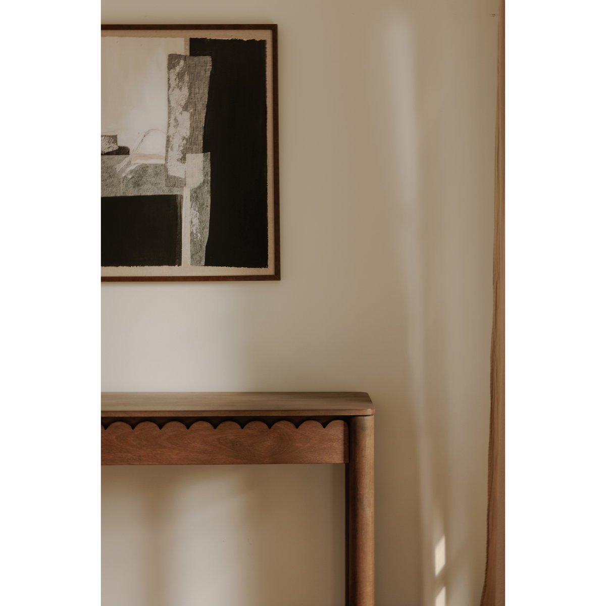 Wiley Console Table Vintage Brown, by Moe's Home, 57.5" width x 30.5" height x 16" depth View 12