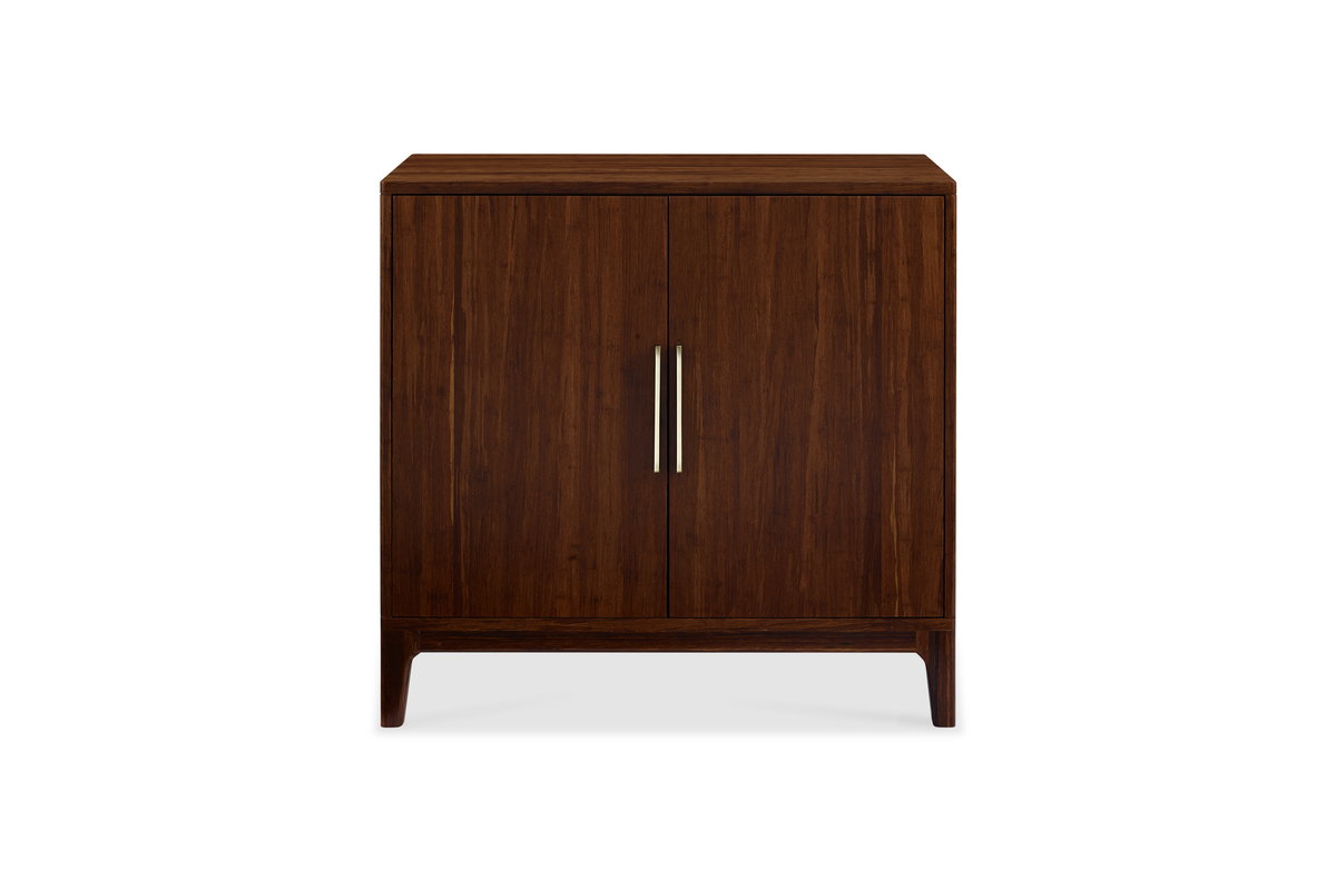 Mercury Two Door Chest, Exotic, Dresser by Greenington, 19" length x 36" width x 34" height View 1