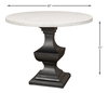Haviland Dining Table, by Sarreid, 3'4" length x 3'4" width x 2'7" height thumbnail 14