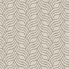 Cream & Gold Metallic Interlocking Geo Wallpaper thumbnail 0