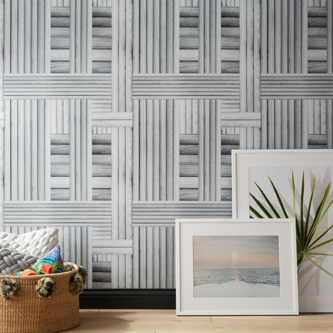 Online Designer Business/Office Barca Grey Wallpaper