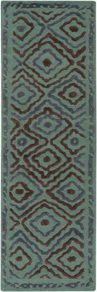 Atlas Handmade Rug, by Surya, 8' length x 2'6" width