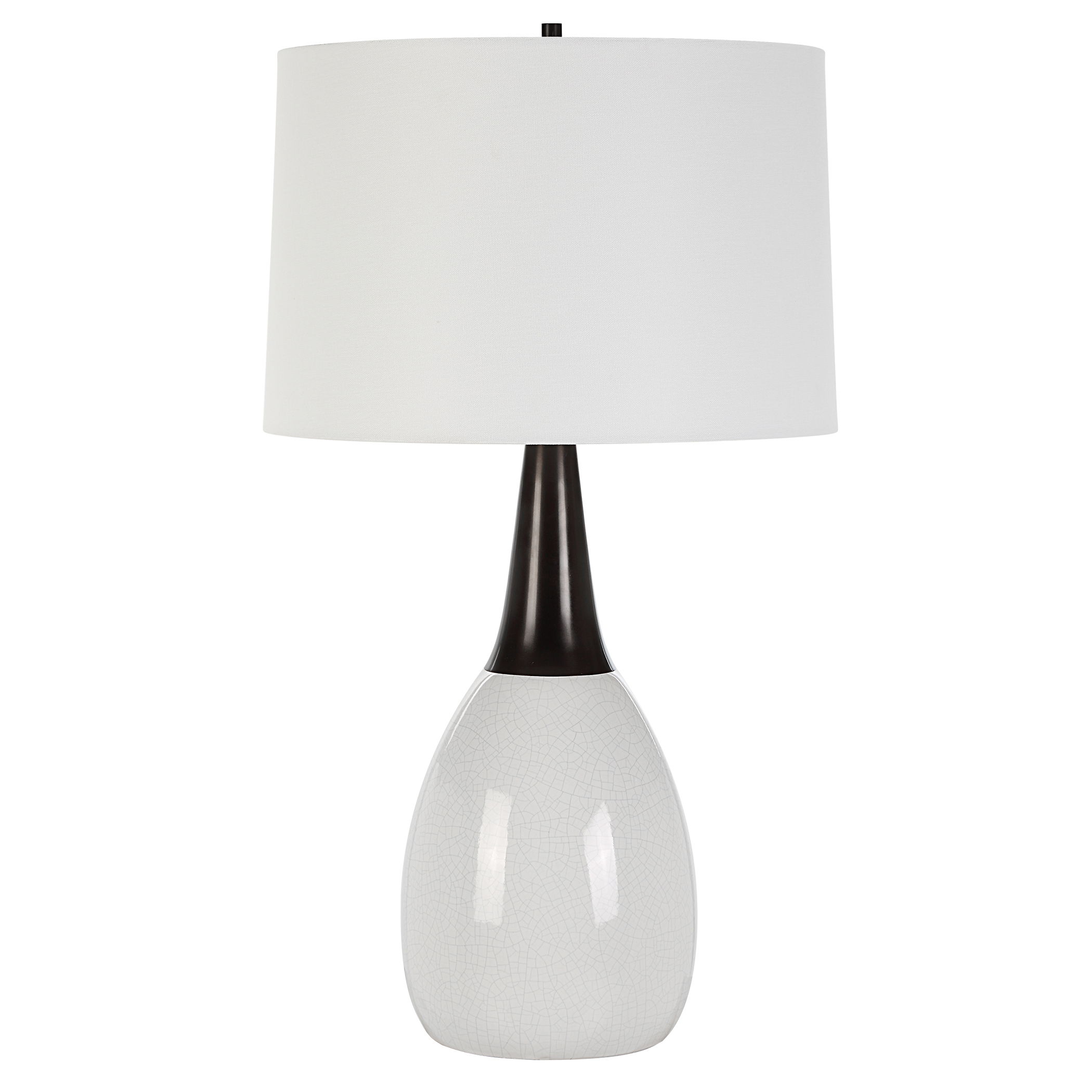 Fralin White Table Lamp large image 