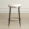 Ensemble Cream Counter Stool, Furniture by Uttermost, 19.75" width x 26" height x 19.75" depth thumbnail 4