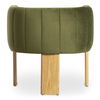 Sofi Accent Chair Truly Olive, by Moe's Home, 29" width x 28.25" height x 26.25" depth thumbnail 4