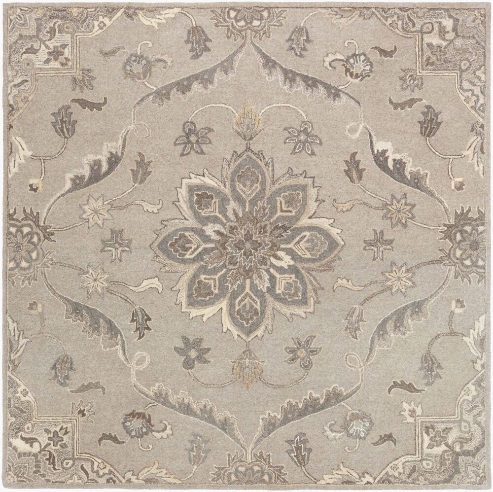 Caesar Handmade Rug, by Surya, 8' length x 8' width