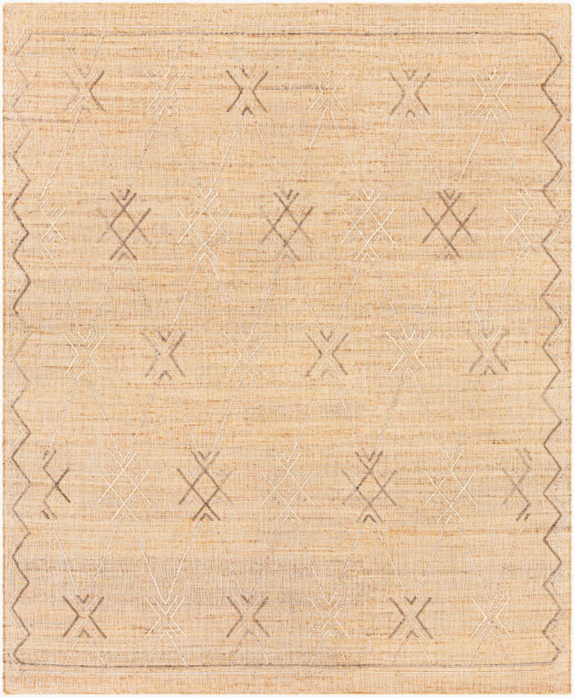 Arielle Handmade Rug, by Surya, 1'6" length x 1'6" width