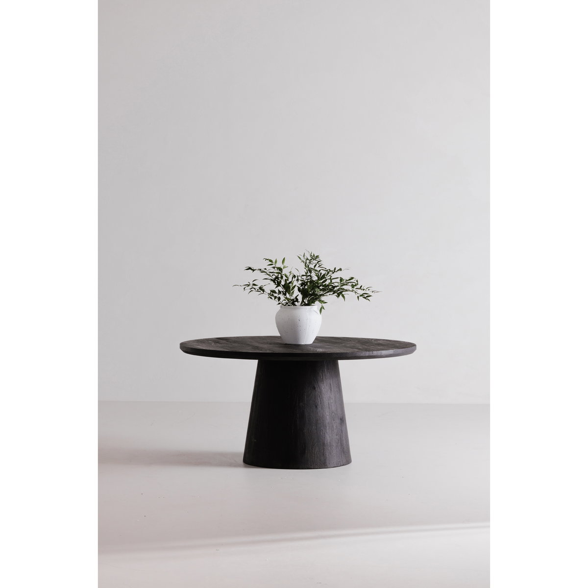 Cember Dining Table Black, by Moe's Home, 60" width x 30" height x 60" depth View 6